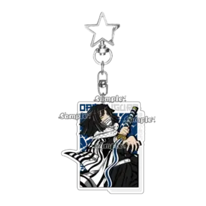 Tanjiro Kamado Nezuko Agatsuma Zenitsu Anime Acrylic Double-sided Printing Keychain Pendant Móc Treo Đeo Thoại, Standee, Móc Khoá In Theo Yêu Cầu, Chất Liệu Mica Dày 4mm, Kích Thước 5.5 Cm, Có In Test Mẫu