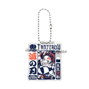 Tanjiro Kamado Nezuko Agatsuma Zenitsu Anime Acrylic Double-sided Printing Keychain Pendant Móc Treo Đeo Thoại, Standee, Móc Khoá In Theo Yêu Cầu, Chất Liệu Mica Dày 4mm, Kích Thước 5.5 Cm, Có In Test Mẫu