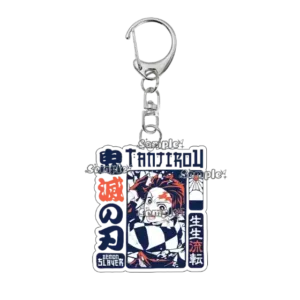 Tanjiro Kamado Nezuko Agatsuma Zenitsu Anime Acrylic Double-sided Printing Keychain Pendant Móc Treo Đeo Thoại, Standee, Móc Khoá In Theo Yêu Cầu, Chất Liệu Mica Dày 4mm, Kích Thước 5.5 Cm, Có In Test Mẫu