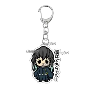 Tanjiro Nezuko Agatsuma Zenitsu Tsuyuri Kanawo Giyuu Cartoon Anime Peripheral Acrylic Móc Treo Đeo Thoại, Standee, Móc Khoá In Theo Yêu Cầu, Chất Liệu Mica Dày 4mm, Kích Thước 5.5 Cm, Có In Test Mẫu