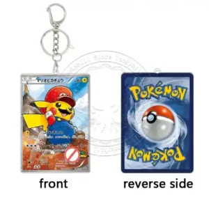Tcg Pretend Series Card Keychain Kawaii Cartoon Anime Acrylic Charizard Game Card Collection Móc Treo Đeo Thoại, Standee, Móc Khoá In Theo Yêu Cầu, Chất Liệu Mica Dày 4mm, Kích Thước 5.5 Cm, Có In Test Mẫu