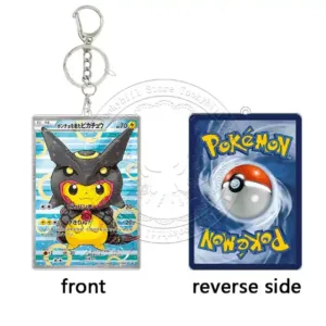 Tcg Pretend Series Card Keychain Kawaii Cartoon Anime Acrylic Charizard Game Card Collection Móc Treo Đeo Thoại, Standee, Móc Khoá In Theo Yêu Cầu, Chất Liệu Mica Dày 4mm, Kích Thước 5.5 Cm, Có In Test Mẫu