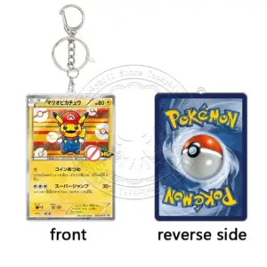 Tcg Pretend Series Card Keychain Kawaii Cartoon Anime Acrylic Charizard Game Card Collection Móc Treo Đeo Thoại, Standee, Móc Khoá In Theo Yêu Cầu, Chất Liệu Mica Dày 4mm, Kích Thước 5.5 Cm, Có In Test Mẫu