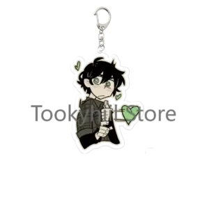 The Coffin Of Andy And Leyley Keychain Couple Set Brother Sister Keyring Backpack Acrylic Móc Treo Đeo Thoại, Standee, Móc Khoá In Theo Yêu Cầu, Chất Liệu Mica Dày 4mm, Kích Thước 5.5 Cm, Có In Test Mẫu