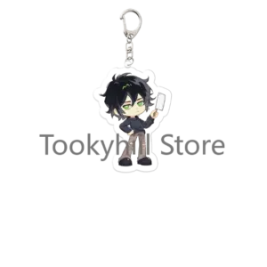 The Coffin Of Andy And Leyley Keychain Couple Set Brother Sister Keyring Backpack Acrylic Móc Treo Đeo Thoại, Standee, Móc Khoá In Theo Yêu Cầu, Chất Liệu Mica Dày 4mm, Kích Thước 5.5 Cm, Có In Test Mẫu