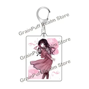 The Fragrant Flower Blooms With Dignity Keychain School Anime Character Acrylic Key Ring, Móc Treo Đeo Thoại, Standee, Móc Khoá In Theo Yêu Cầu, Chất Liệu Mica Dày 4mm, Kích Thước 5.5 Cm, Có In Test Mẫu
