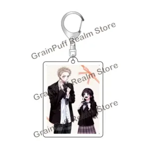 The Fragrant Flower Blooms With Dignity Keychain School Anime Character Acrylic Key Ring, Móc Treo Đeo Thoại, Standee, Móc Khoá In Theo Yêu Cầu, Chất Liệu Mica Dày 4mm, Kích Thước 5.5 Cm, Có In Test Mẫu