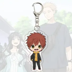 The Fragrant Flower Blooms With Dignity Acrylic Chibi Keychain Figures Rintaro Kaoruko Móc Treo Đeo Thoại, Standee, Móc Khoá In Theo Yêu Cầu, Chất Liệu Mica Dày 4mm, Kích Thước 5.5 Cm, Có In Test Mẫu
