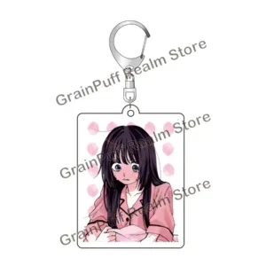 The Fragrant Flower Blooms With Dignity Keychain School Anime Character Acrylic Key Ring, Móc Treo Đeo Thoại, Standee, Móc Khoá In Theo Yêu Cầu, Chất Liệu Mica Dày 4mm, Kích Thước 5.5 Cm, Có In Test Mẫu