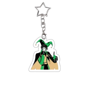 The Freak Circus Acrylic Keychain Anime Cartoon Pierrot Game Role Keyring Harlequin Bag Móc Treo Đeo Thoại, Standee, Móc Khoá In Theo Yêu Cầu, Chất Liệu Mica Dày 4mm, Kích Thước 5.5 Cm, Có In Test Mẫu