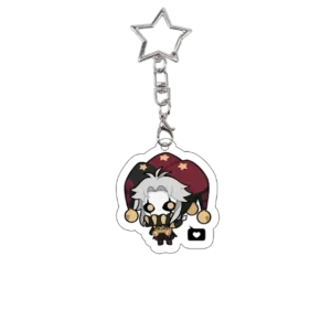 The Freak Circus Acrylic Keychain Anime Cartoon Pierrot Game Role Keyring Harlequin Bag Móc Treo Đeo Thoại, Standee, Móc Khoá In Theo Yêu Cầu, Chất Liệu Mica Dày 4mm, Kích Thước 5.5 Cm, Có In Test Mẫu