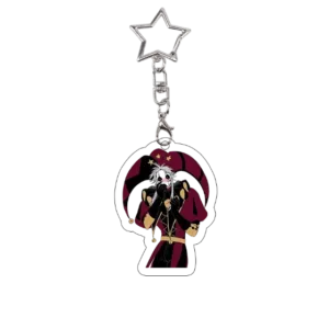The Freak Circus Acrylic Keychain Anime Cartoon Pierrot Game Role Keyring Harlequin Bag Móc Treo Đeo Thoại, Standee, Móc Khoá In Theo Yêu Cầu, Chất Liệu Mica Dày 4mm, Kích Thước 5.5 Cm, Có In Test Mẫu