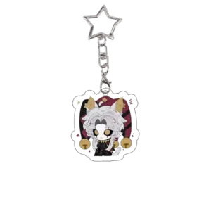 The Freak Circus Acrylic Keychain Anime Cartoon Pierrot Game Role Keyring Harlequin Bag Móc Treo Đeo Thoại, Standee, Móc Khoá In Theo Yêu Cầu, Chất Liệu Mica Dày 4mm, Kích Thước 5.5 Cm, Có In Test Mẫu