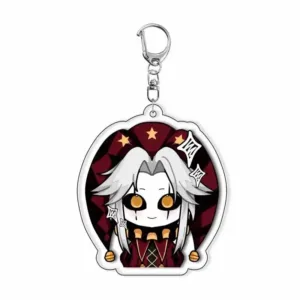 The Freak Circus Acrylic Keychain Pierrot Harlequin Jester Game Role Decoration Accessories Móc Treo Đeo Thoại, Standee, Móc Khoá In Theo Yêu Cầu, Chất Liệu Mica Dày 4mm, Kích Thước 5.5 Cm, Có In Test Mẫu