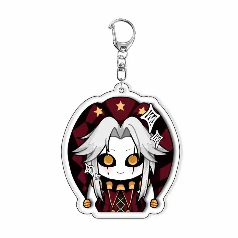The Freak Circus Acrylic Keychain Pierrot Harlequin Jester Game Role Decoration Accessories Móc Treo Đeo Thoại, Standee, Móc Khoá In Theo Yêu Cầu, Chất Liệu Mica Dày 4mm, Kích Thước 5.5 Cm, Có In Test Mẫu