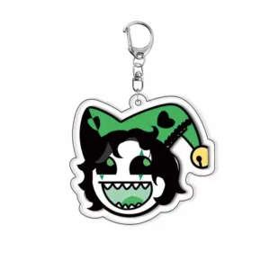 The Freak Circus Acrylic Keychain Pierrot Harlequin Jester Game Role Decoration Accessories Móc Treo Đeo Thoại, Standee, Móc Khoá In Theo Yêu Cầu, Chất Liệu Mica Dày 4mm, Kích Thước 5.5 Cm, Có In Test Mẫu