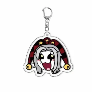 The Freak Circus Acrylic Keychain Pierrot Harlequin Jester Game Role Decoration Accessories Móc Treo Đeo Thoại, Standee, Móc Khoá In Theo Yêu Cầu, Chất Liệu Mica Dày 4mm, Kích Thước 5.5 Cm, Có In Test Mẫu