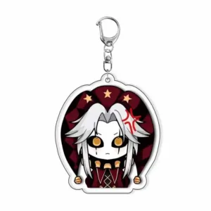 The Freak Circus Acrylic Keychain Pierrot Harlequin Jester Game Role Decoration Accessories Móc Treo Đeo Thoại, Standee, Móc Khoá In Theo Yêu Cầu, Chất Liệu Mica Dày 4mm, Kích Thước 5.5 Cm, Có In Test Mẫu