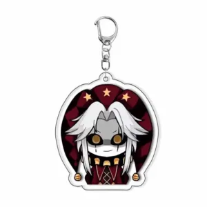 The Freak Circus Acrylic Keychain Pierrot Harlequin Jester Game Role Decoration Accessories Móc Treo Đeo Thoại, Standee, Móc Khoá In Theo Yêu Cầu, Chất Liệu Mica Dày 4mm, Kích Thước 5.5 Cm, Có In Test Mẫu