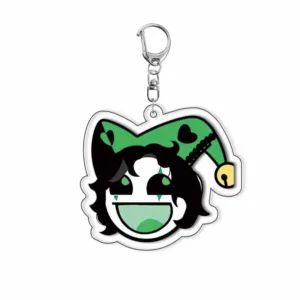 The Freak Circus Acrylic Keychain Pierrot Harlequin Jester Game Role Decoration Accessories Móc Treo Đeo Thoại, Standee, Móc Khoá In Theo Yêu Cầu, Chất Liệu Mica Dày 4mm, Kích Thước 5.5 Cm, Có In Test Mẫu