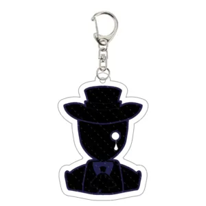 The Freak Circus Otome Game Acrylic Keychain 5. Pierrot Harlequin Double-sided Hd Print Móc Treo Đeo Thoại, Standee, Móc Khoá In Theo Yêu Cầu, Chất Liệu Mica Dày 4mm, Kích Thước 5.5 Cm, Có In Test Mẫu