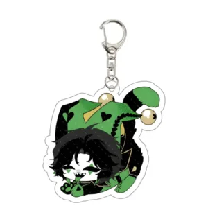 The Freak Circus Otome Game Acrylic Keychain 5. Pierrot Harlequin Double-sided Hd Print Móc Treo Đeo Thoại, Standee, Móc Khoá In Theo Yêu Cầu, Chất Liệu Mica Dày 4mm, Kích Thước 5.5 Cm, Có In Test Mẫu