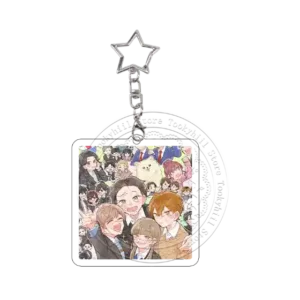 The Ice Wall Anime Keychain Set 10 Unique Kawaii Designs Acrylic Pendants Backpacks Cartoon Móc Treo Đeo Thoại, Standee, Móc Khoá In Theo Yêu Cầu, Chất Liệu Mica Dày 4mm, Kích Thước 5.5 Cm, Có In Test Mẫu