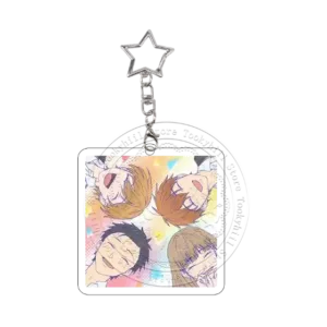 The Ice Wall Anime Keychain Set 10 Unique Kawaii Designs Acrylic Pendants Backpacks Cartoon Móc Treo Đeo Thoại, Standee, Móc Khoá In Theo Yêu Cầu, Chất Liệu Mica Dày 4mm, Kích Thước 5.5 Cm, Có In Test Mẫu