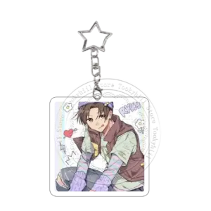 The Ice Wall Anime Keychain Set 10 Unique Kawaii Designs Acrylic Pendants Backpacks Cartoon Móc Treo Đeo Thoại, Standee, Móc Khoá In Theo Yêu Cầu, Chất Liệu Mica Dày 4mm, Kích Thước 5.5 Cm, Có In Test Mẫu