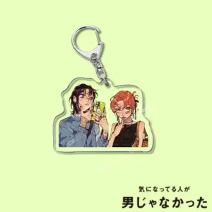 The Person I Care About Is Not A Boy Keychains Aya Osawa‌ Mitsuki Koga‌ Acrylic Keychain Móc Treo Đeo Thoại, Standee, Móc Khoá In Theo Yêu Cầu, Chất Liệu Mica Dày 4mm, Kích Thước 5.5 Cm, Có In Test Mẫu
