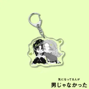 The Person I Care About Is Not A Boy Keychains Aya Osawa‌ Mitsuki Koga‌ Acrylic Keychain Móc Treo Đeo Thoại, Standee, Móc Khoá In Theo Yêu Cầu, Chất Liệu Mica Dày 4mm, Kích Thước 5.5 Cm, Có In Test Mẫu