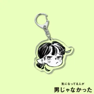 The Person I Care About Is Not A Boy Keychains Aya Osawa‌ Mitsuki Koga‌ Acrylic Keychain Móc Treo Đeo Thoại, Standee, Móc Khoá In Theo Yêu Cầu, Chất Liệu Mica Dày 4mm, Kích Thước 5.5 Cm, Có In Test Mẫu
