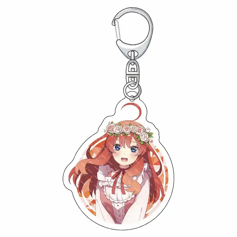 The Quintessential Quintuplets Acrylic Keychain Jewelry Friend Lover Bag Charm Keyring Móc Treo Đeo Thoại, Standee, Móc Khoá In Theo Yêu Cầu, Chất Liệu Mica Dày 4mm, Kích Thước 5.5 Cm, Có In Test Mẫu