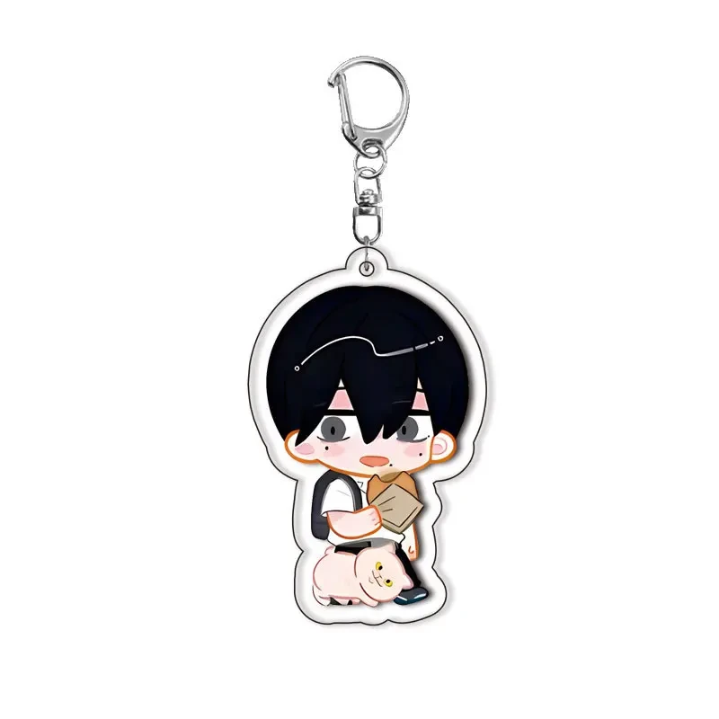 The Summer Hikaru Died Acrylic Keychain Kawaii Cartoon Anime New Anime Cute Pendant Package Móc Treo Đeo Thoại, Standee, Móc Khoá In Theo Yêu Cầu, Chất Liệu Mica Dày 4mm, Kích Thước 5.5 Cm, Có In Test Mẫu