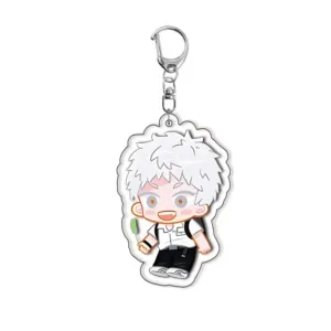 The Summer Hikaru Died Acrylic Keychain Kawaii Cartoon Anime New Anime Cute Pendant Package Móc Treo Đeo Thoại, Standee, Móc Khoá In Theo Yêu Cầu, Chất Liệu Mica Dày 4mm, Kích Thước 5.5 Cm, Có In Test Mẫu