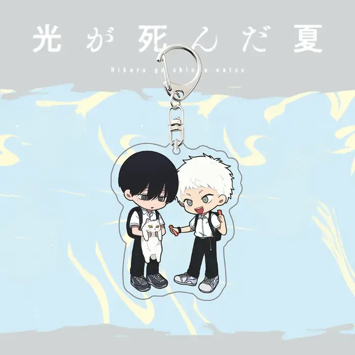 the-summer-hikaru-died-acrylic-keychain-var4-1789649394534-886 The Summer Hikaru Died Acrylic Keychain - Yoshiki And Hikaru Chibi Figures Pendant, Hikaru Ga Móc Treo Đeo Thoại, Standee, Móc Khoá In Theo Yêu Cầu, Chất Liệu Mica Dày 4mm, Kích Thước 5.5 Cm, Có In Test Mẫu