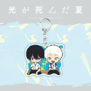 The Summer Hikaru Died Acrylic Keychain - Yoshiki And Hikaru Chibi Figures Pendant, Hikaru Ga Móc Treo Đeo Thoại, Standee, Móc Khoá In Theo Yêu Cầu, Chất Liệu Mica Dày 4mm, Kích Thước 5.5 Cm, Có In Test Mẫu The Summer Hikaru Died Acrylic Keychain - Yoshiki And Hikaru Chibi Figures Pendant, Hikaru Ga Móc Treo Đeo Thoại, Standee, Móc Khoá In Theo Yêu Cầu, Chất Liệu Mica Dày 4mm, Kích Thước 5.5 Cm, Có In Test Mẫu