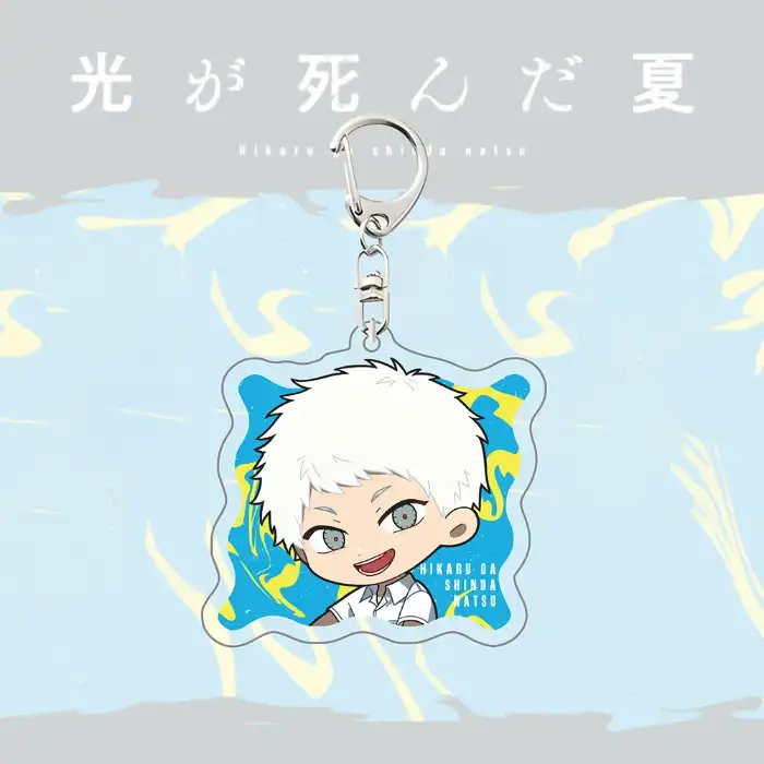 the-summer-hikaru-died-acrylic-keychain-var7-1789649425813-230 The Summer Hikaru Died Acrylic Keychain - Yoshiki And Hikaru Chibi Figures Pendant, Hikaru Ga Móc Treo Đeo Thoại, Standee, Móc Khoá In Theo Yêu Cầu, Chất Liệu Mica Dày 4mm, Kích Thước 5.5 Cm, Có In Test Mẫu