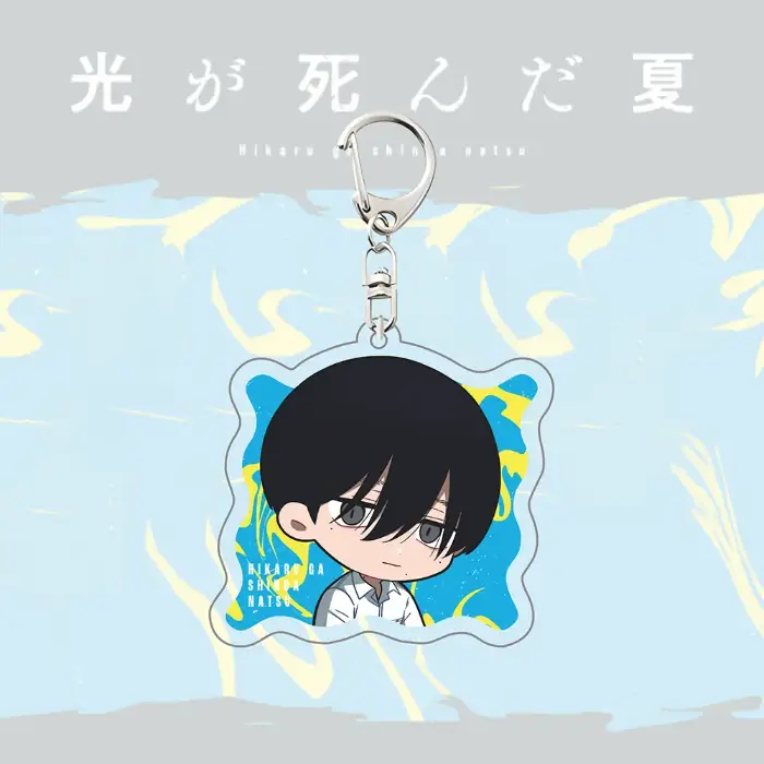 the-summer-hikaru-died-acrylic-keychain-var8-1789649450471-360 The Summer Hikaru Died Acrylic Keychain - Yoshiki And Hikaru Chibi Figures Pendant, Hikaru Ga Móc Treo Đeo Thoại, Standee, Móc Khoá In Theo Yêu Cầu, Chất Liệu Mica Dày 4mm, Kích Thước 5.5 Cm, Có In Test Mẫu