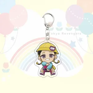 Tokyo Revengers Anime Acrylic Keychain - Cute Chibi Kindergarten Series - Mikey Draken Móc Treo Đeo Thoại, Standee, Móc Khoá In Theo Yêu Cầu, Chất Liệu Mica Dày 4mm, Kích Thước 5.5 Cm, Có In Test Mẫu