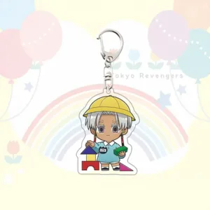 Tokyo Revengers Anime Acrylic Keychain - Cute Chibi Kindergarten Series - Mikey Draken Móc Treo Đeo Thoại, Standee, Móc Khoá In Theo Yêu Cầu, Chất Liệu Mica Dày 4mm, Kích Thước 5.5 Cm, Có In Test Mẫu
