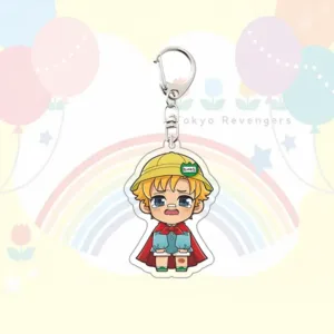 Tokyo Revengers Anime Acrylic Keychain - Cute Chibi Kindergarten Series - Mikey Draken Móc Treo Đeo Thoại, Standee, Móc Khoá In Theo Yêu Cầu, Chất Liệu Mica Dày 4mm, Kích Thước 5.5 Cm, Có In Test Mẫu