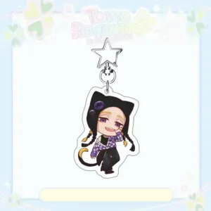 Tokyo Revengers Anime Keychain - Chibi Cat Ear Mikey Draken Chifuyu Baji Acrylic Keyring - Móc Treo Đeo Thoại, Standee, Móc Khoá In Theo Yêu Cầu, Chất Liệu Mica Dày 4mm, Kích Thước 5.5 Cm, Có In Test Mẫu
