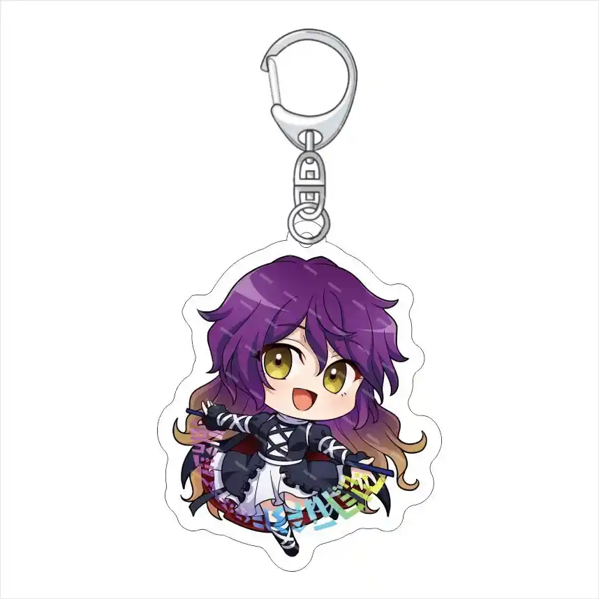 Touhou Project Anime Acrylic Keychain Pendant Cute Bag Charms Fashion Children Friends Figure Móc Treo Đeo Thoại, Standee, Móc Khoá In Theo Yêu Cầu, Chất Liệu Mica Dày 4mm, Kích Thước 5.5 Cm, Có In Test Mẫu
