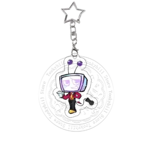 Tv Deltarune Acrylic Keychain Game Anime Cartoon Tenna Cosplay Props Keyring Role Exquisite Móc Treo Đeo Thoại, Standee, Móc Khoá In Theo Yêu Cầu, Chất Liệu Mica Dày 4mm, Kích Thước 5.5 Cm, Có In Test Mẫu Tv Deltarune Acrylic Keychain Game Anime Cartoon Tenna Cosplay Props Keyring Role Exquisite Móc Treo Đeo Thoại, Standee, Móc Khoá In Theo Yêu Cầu, Chất Liệu Mica Dày 4mm, Kích Thước 5.5 Cm, Có In Test Mẫu