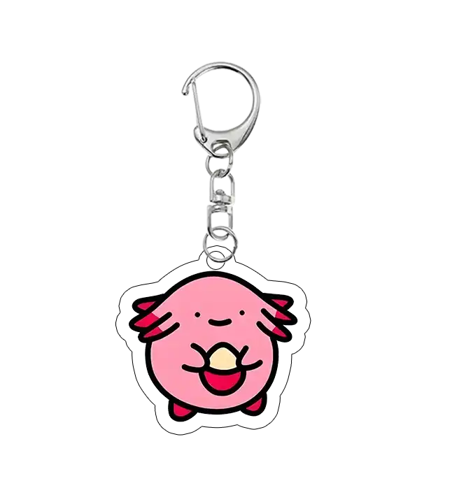 Vaporeon Acrylic Keychain Jolteon Slowpoke Clefable Piplup Bag Keyring Decor Keyring Anime Móc Treo Đeo Thoại, Standee, Móc Khoá In Theo Yêu Cầu, Chất Liệu Mica Dày 4mm, Kích Thước 5.5 Cm, Có In Test Mẫu