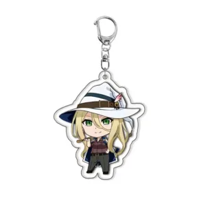 Wandering Witch: The Journey Of Elaina Anime Kawaii Acrylic Cute Keychain Charm Girls Cartoon Móc Treo Đeo Thoại, Standee, Móc Khoá In Theo Yêu Cầu, Chất Liệu Mica Dày 4mm, Kích Thước 5.5 Cm, Có In Test Mẫu Wandering Witch: The Journey Of Elaina Anime Kawaii Acrylic Cute Keychain Charm Girls Cartoon Móc Treo Đeo Thoại, Standee, Móc Khoá In Theo Yêu Cầu, Chất Liệu Mica Dày 4mm, Kích Thước 5.5 Cm, Có In Test Mẫu
