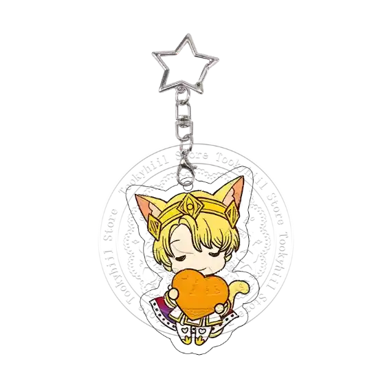 Witch Hat Atelier Acrylic Keychain Orugio Coco Tetia Anime Cartoon Characters Bag Móc Treo Đeo Thoại, Standee, Móc Khoá In Theo Yêu Cầu, Chất Liệu Mica Dày 4mm, Kích Thước 5.5 Cm, Có In Test Mẫu