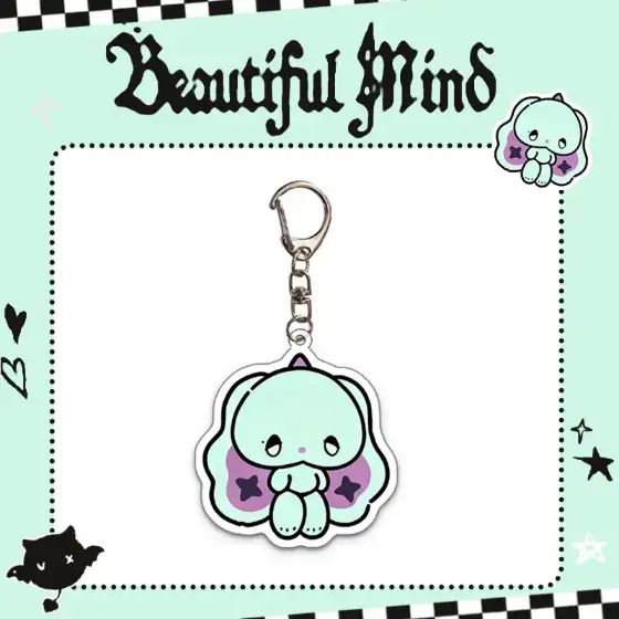 Xdinaryheroes Cartoon Keychain Monsters Acrylic Pendant Band Surrounding Bag Decoration Móc Treo Đeo Thoại, Standee, Móc Khoá In Theo Yêu Cầu, Chất Liệu Mica Dày 4mm, Kích Thước 5.5 Cm, Có In Test Mẫu