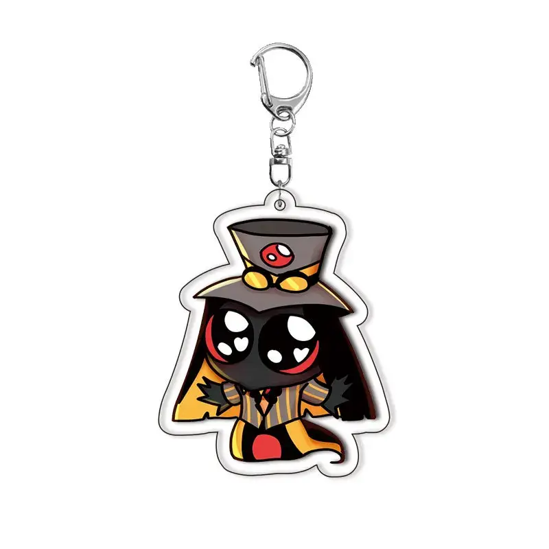 Y2k Anime Charlie Morningstar Vaggie Keychain Accessories Figure Characters Acrylic Jewelry Móc Treo Đeo Thoại, Standee, Móc Khoá In Theo Yêu Cầu, Chất Liệu Mica Dày 4mm, Kích Thước 5.5 Cm, Có In Test Mẫu